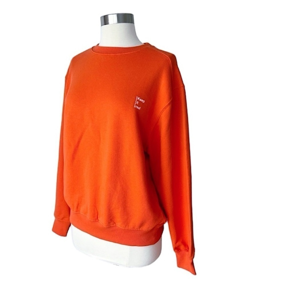 ZARA Boys Orange Sweatshirt sz. 13-14 yrs NWT